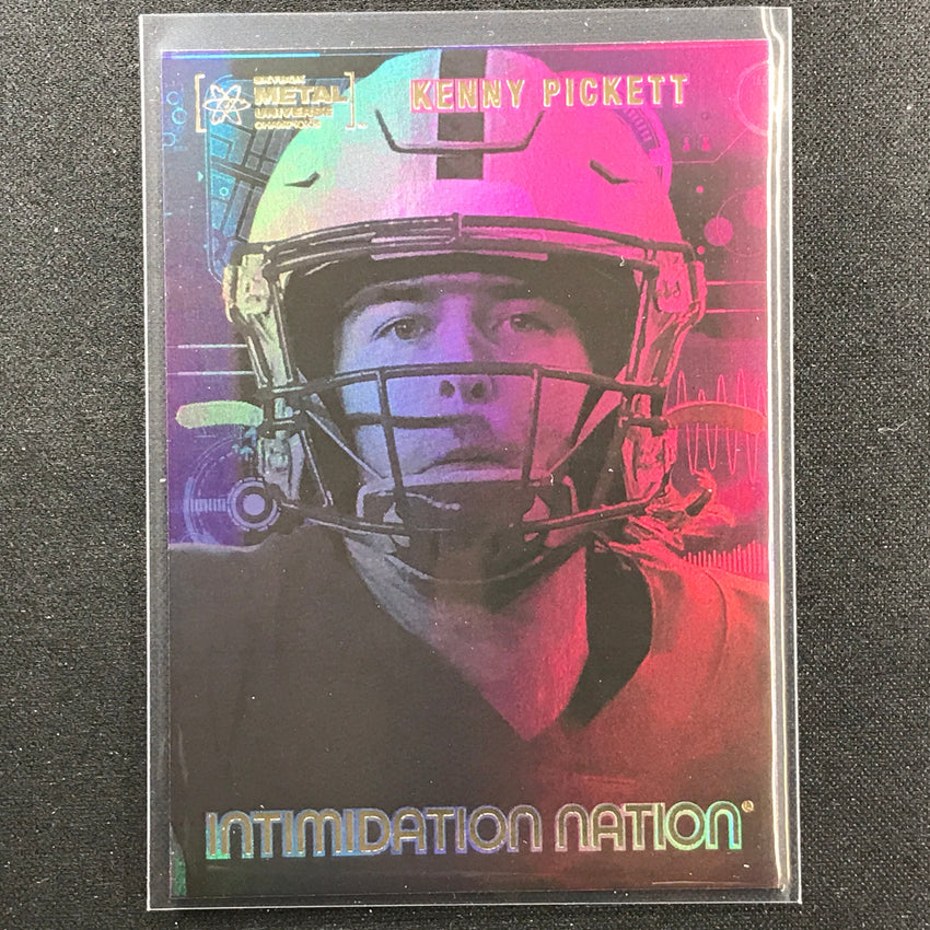 2022 Metal Universe Champions KENNY PICKETT Initimidation Nation Base #3