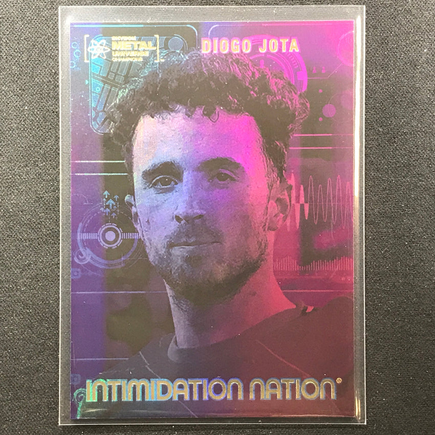 2022 Metal Universe Champions DIOGO JOTA Initimidation Nation Base #13