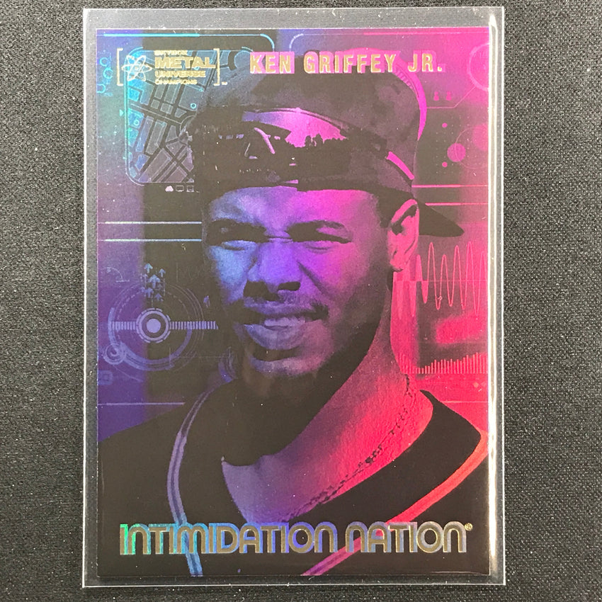 2022 Metal Universe Champions KEN GRIFFEY JR. Initimidation Nation Base #15