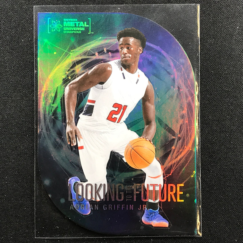 2022 Metal Universe Champions ADRIAN GRIFFIN JR Looking to the Future Die-Cut #3