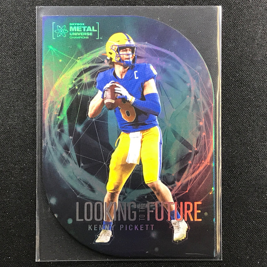 2022 Metal Universe Champions KENNY PICKETT Looking to the Future Die-Cut #23