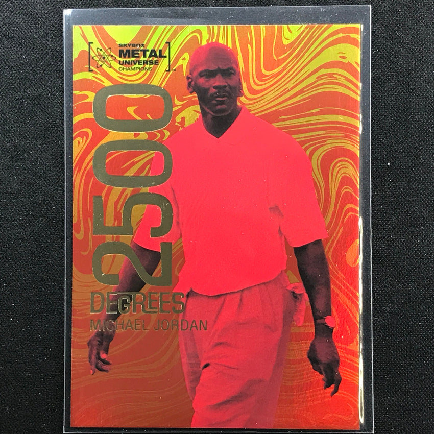 2022 Metal Universe Champions Michael Jordan 2500 Degrees Base No 1