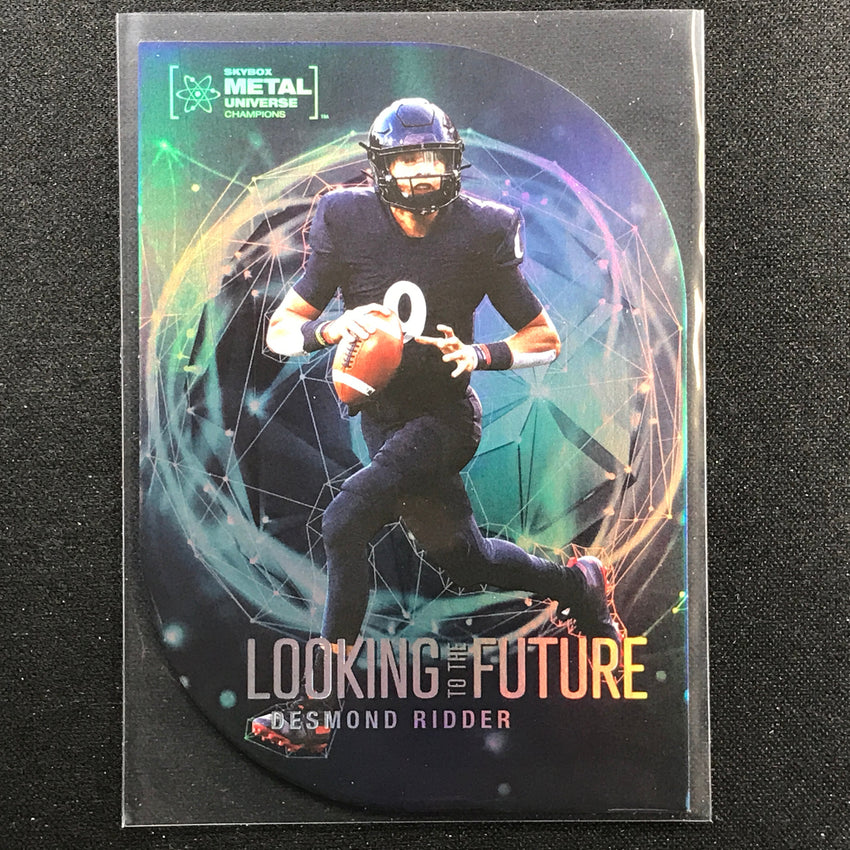 2022 Metal Universe Champions DESMOND RIDDER Looking to the Future Die-Cut #29