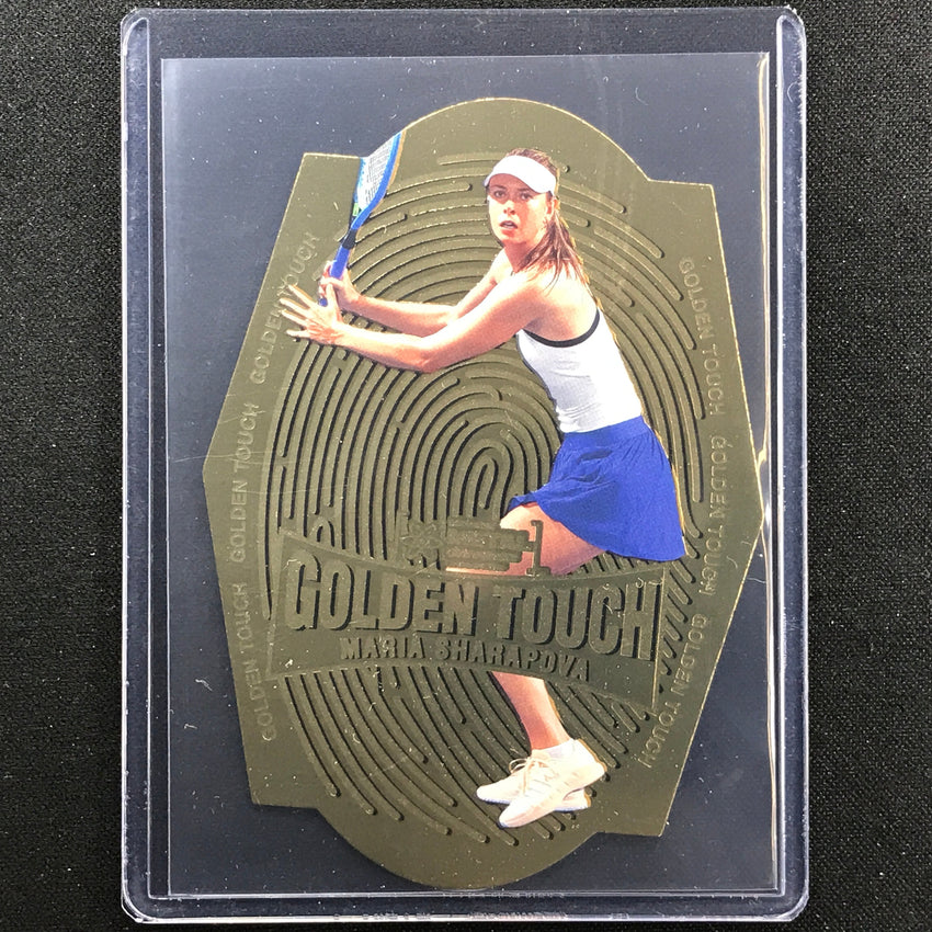 2022 Metal Universe Champions Maria Sharapova Golden Touch Die-cut Sp No 8
