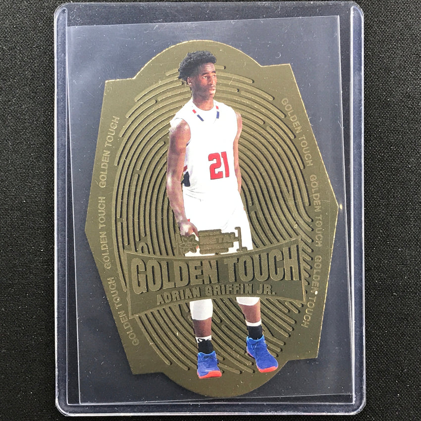 2022 Metal Universe Champions ADRIAN GRIFFIN JR. Golden Touch Die-Cut SP #9