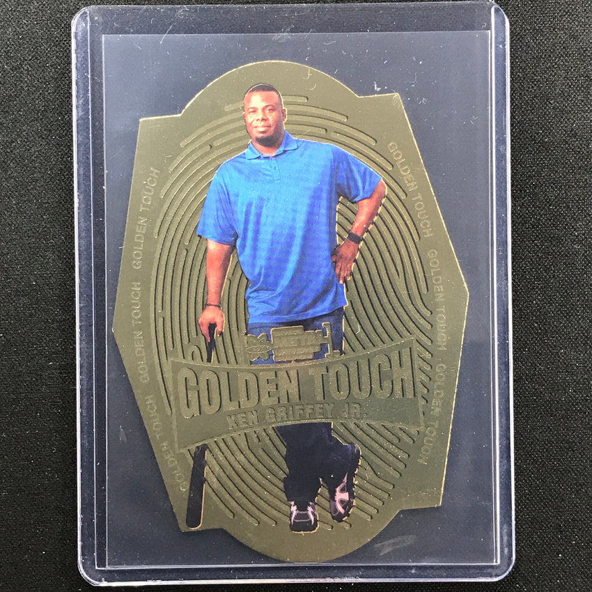 2022 Metal Universe Champions Ken Griffey Jr. Golden Touch Die-cut Sp No 14