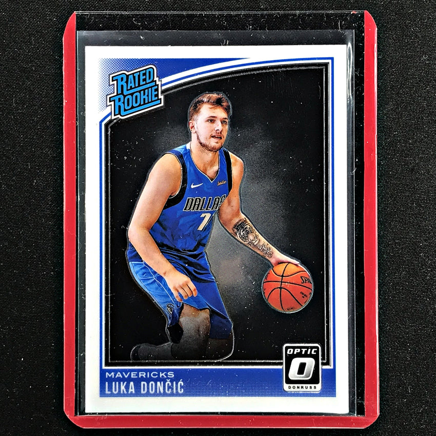 2018-19 Optic LUKA DONCIC Rated Rookie #177-Cherry Collectables