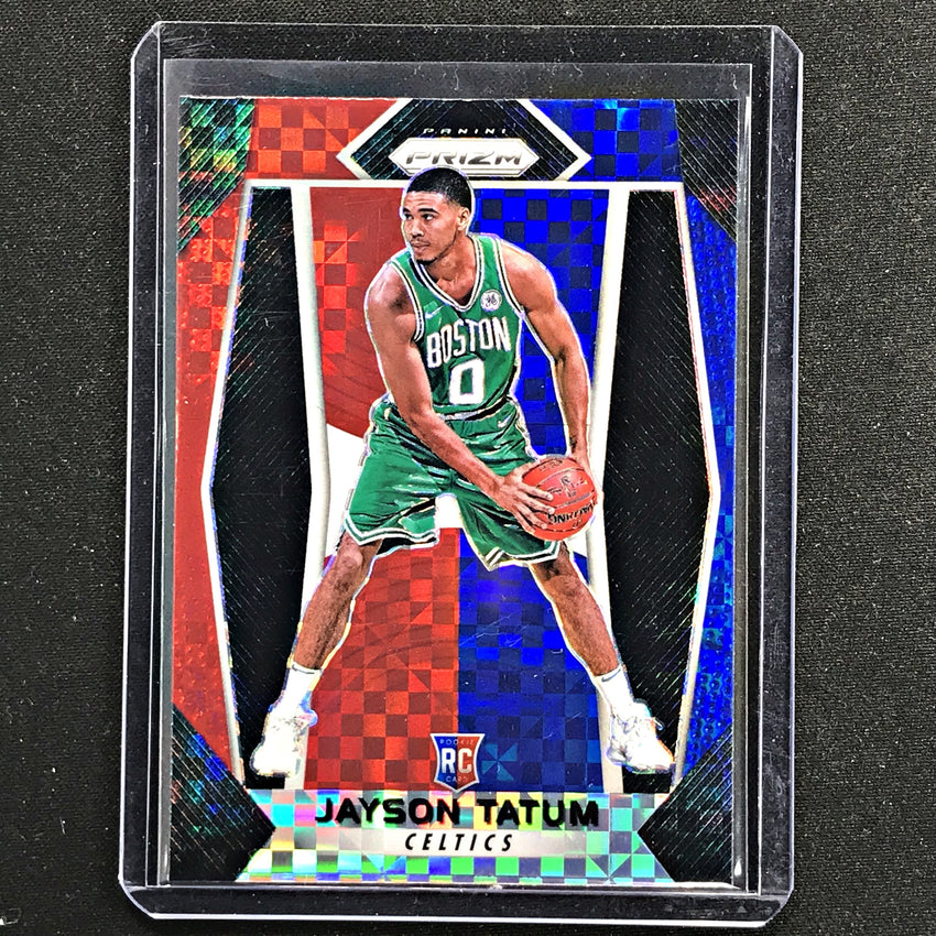 2017-18 Prizm JAYSON TATUM Red White Blue Prizm Rookie #16-Cherry Collectables