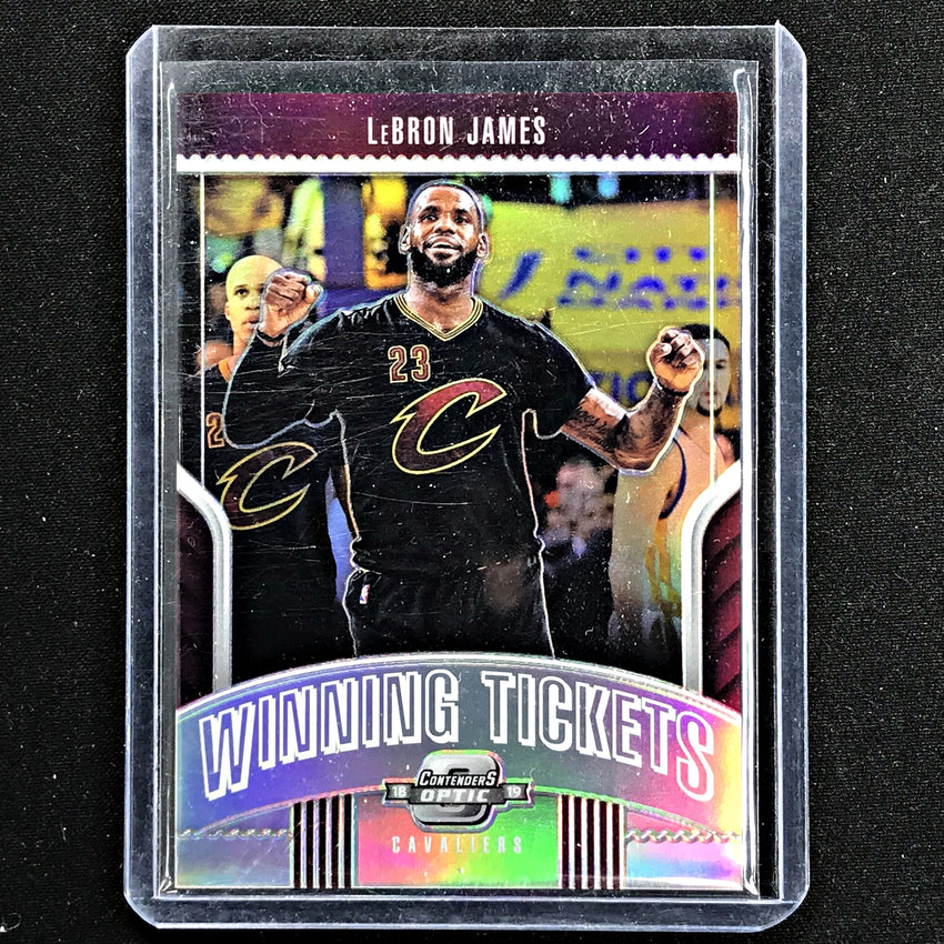 2018-19 Contenders Optic LEBRON JAMES Winning Tickets Silver #20-Cherry Collectables