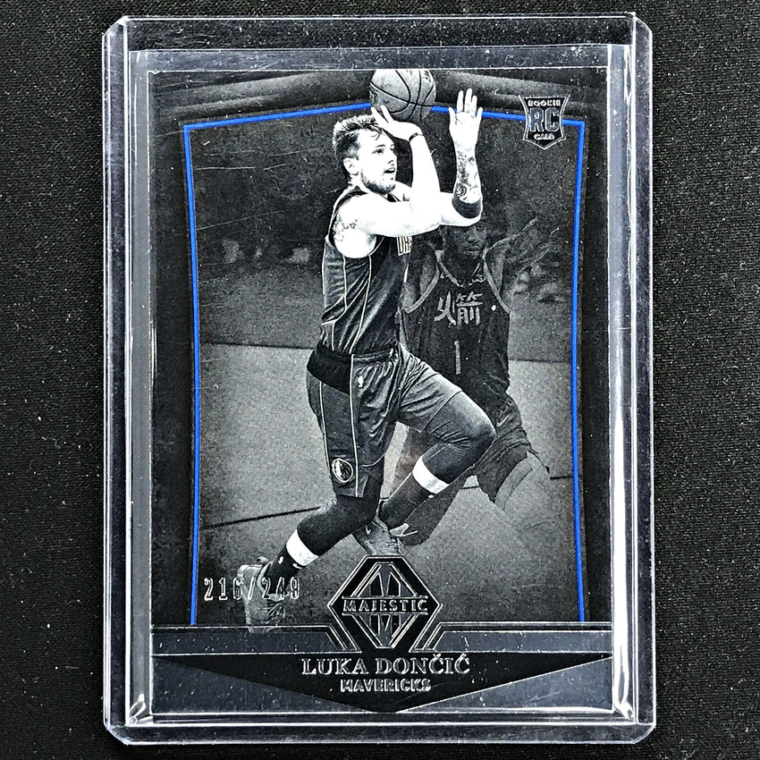2018-19 Chronicles Majestic LUKA DONCIC Base Rookie 216/249-Cherry Collectables