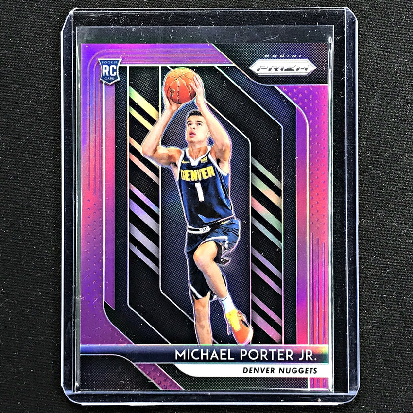 2018-19 Prizm MICHAEL PORTER JR Purple Prizm Rookie 5/75-Cherry Collectables