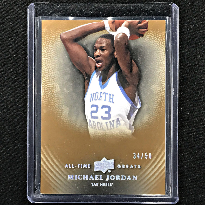 2013 All Time Greats MICHAEL JORDAN Base 34/50-Cherry Collectables