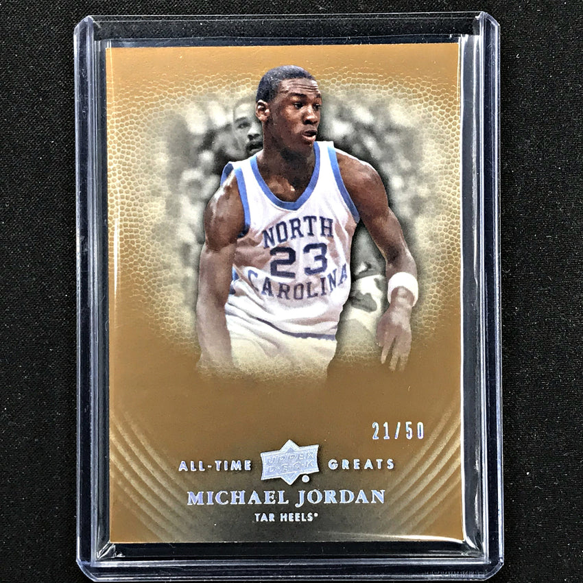2013 All Time Greats MICHAEL JORDAN Base 21/50-Cherry Collectables