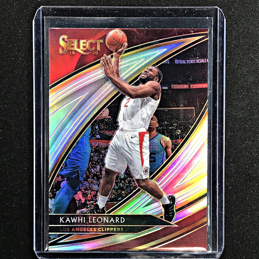 2019-20 Select KAWHI LEONARD Silver Courtside Prizm #269-Cherry Collectables