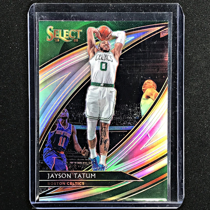 2019-20 Select JAYSON TATUM Silver Courtside Prizm #278-Cherry Collectables