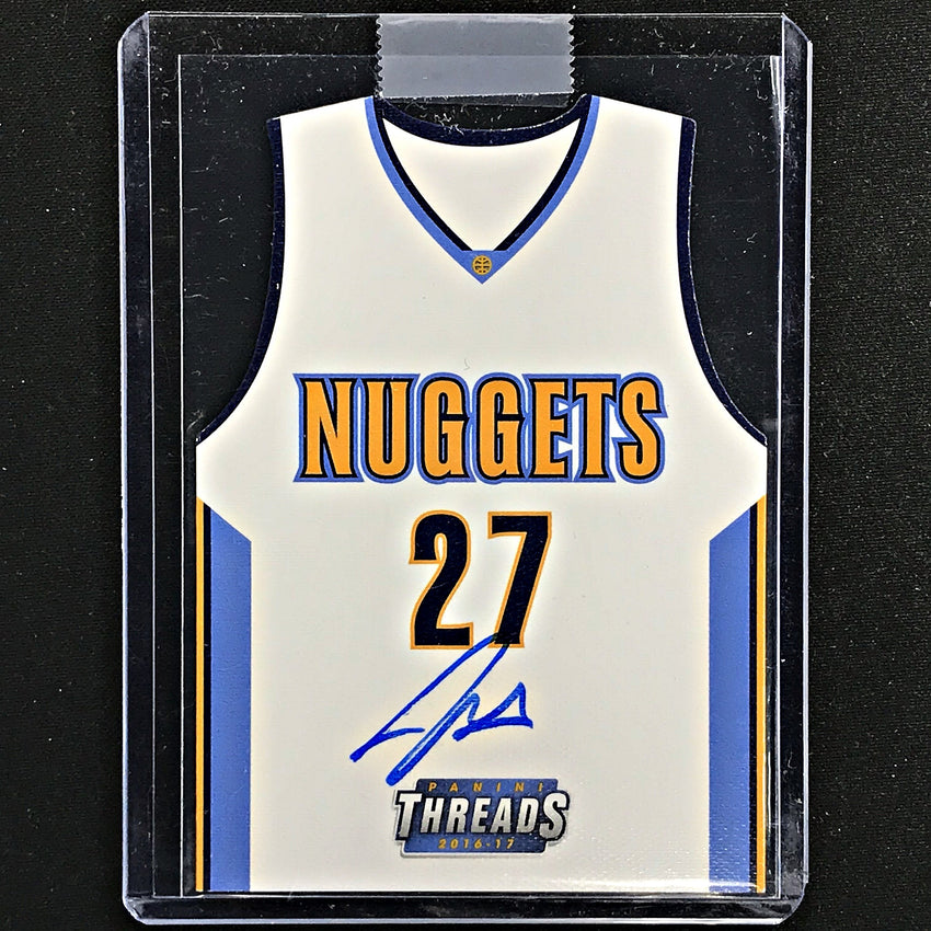 2016-17 Threads JAMAL MURRAY Die Cut Rookie Auto 2/199-Cherry Collectables