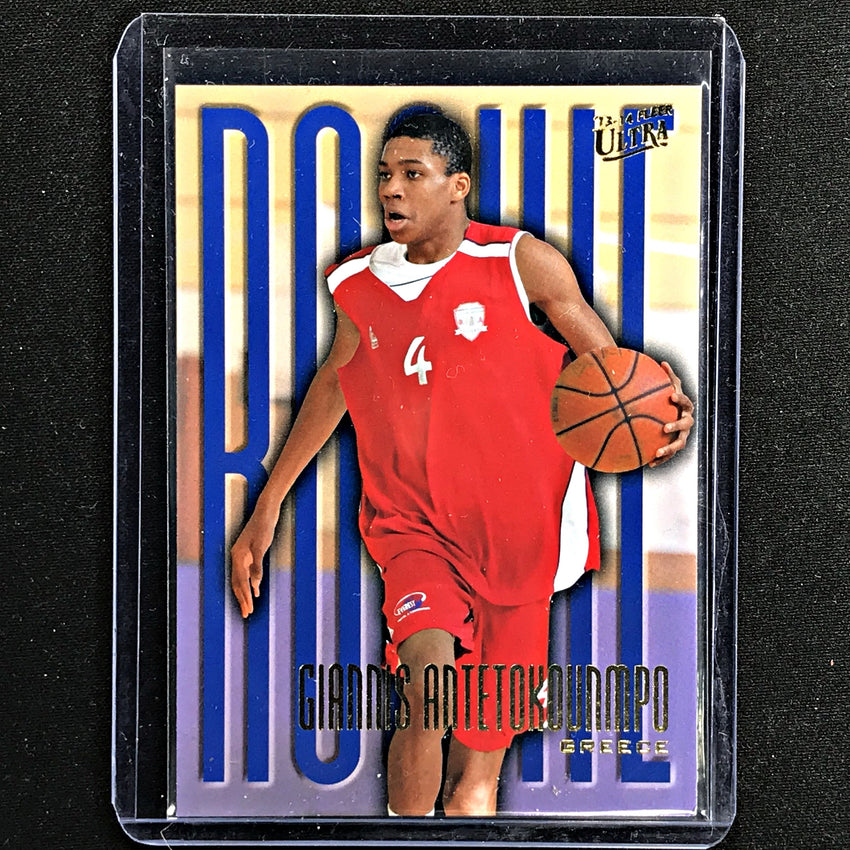 2013-14 Fleer Ultra GIANNIS ANTETOKOUNMPO Rookie #208-Cherry Collectables