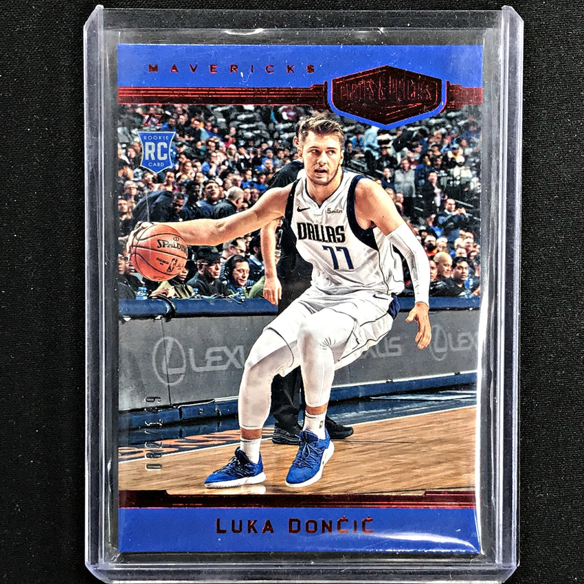 2018-19 Plates & Patches LUKA DONCIC Red 82/149-Cherry Collectables