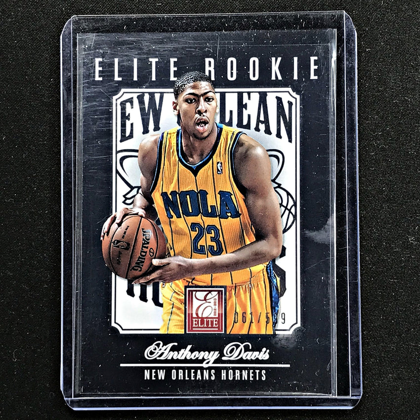 2012-13 Elite ANTHONY DAVIS Elite Rookie 61/599-Cherry Collectables