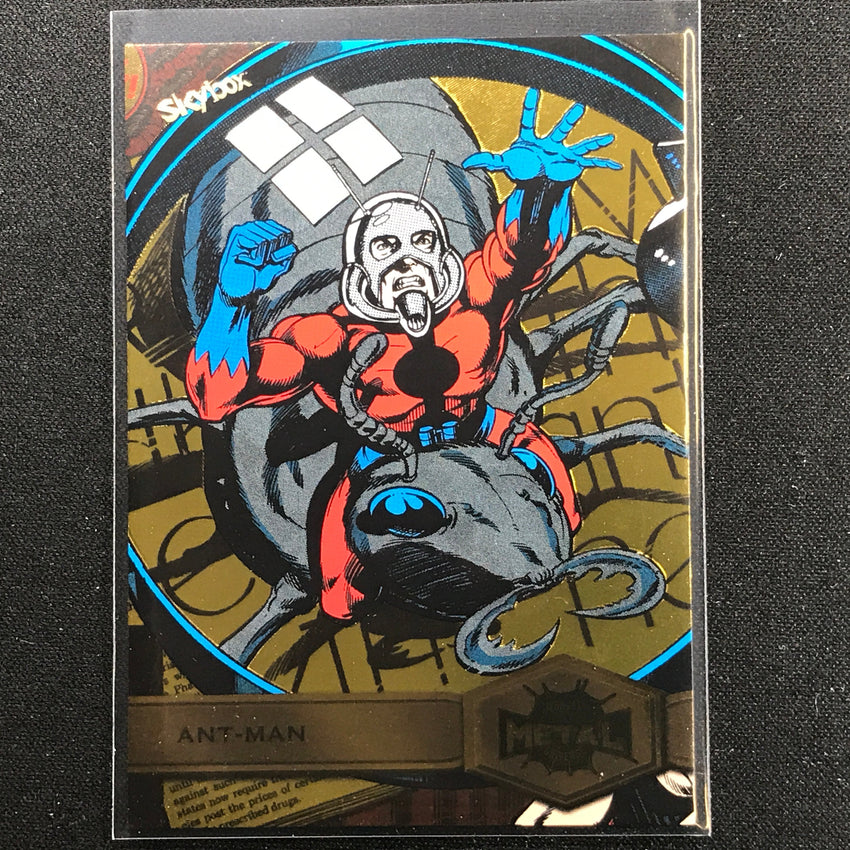 2021-2022 Marvel Spider-Man Metal Universe ANT-MAN High Series FX Gold #104