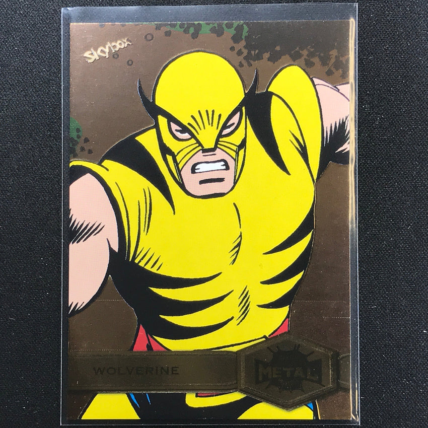 2021-2022 Marvel Spider-man Metal Universe Wolverine High Series Fx Gold No 200