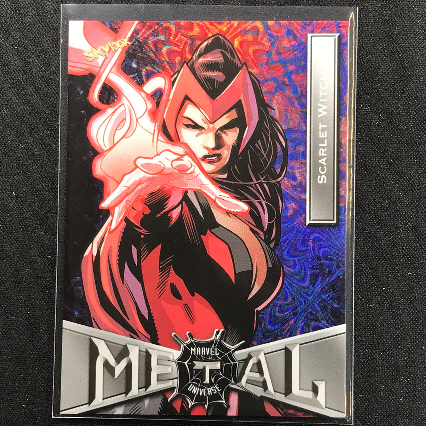 2021-2022 Marvel Spider-man Metal Universe Scarlet Witch Grandiose No 72