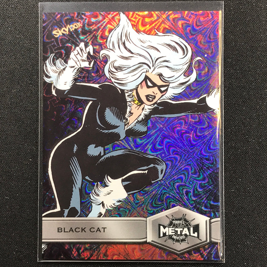 2021-2022 Marvel Spider-man Metal Universe Black Cat High Series Grandiose No 110