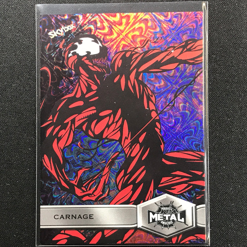 2021-2022 Marvel Spider-man Metal Universe Carnage High Series Grandiose No 118