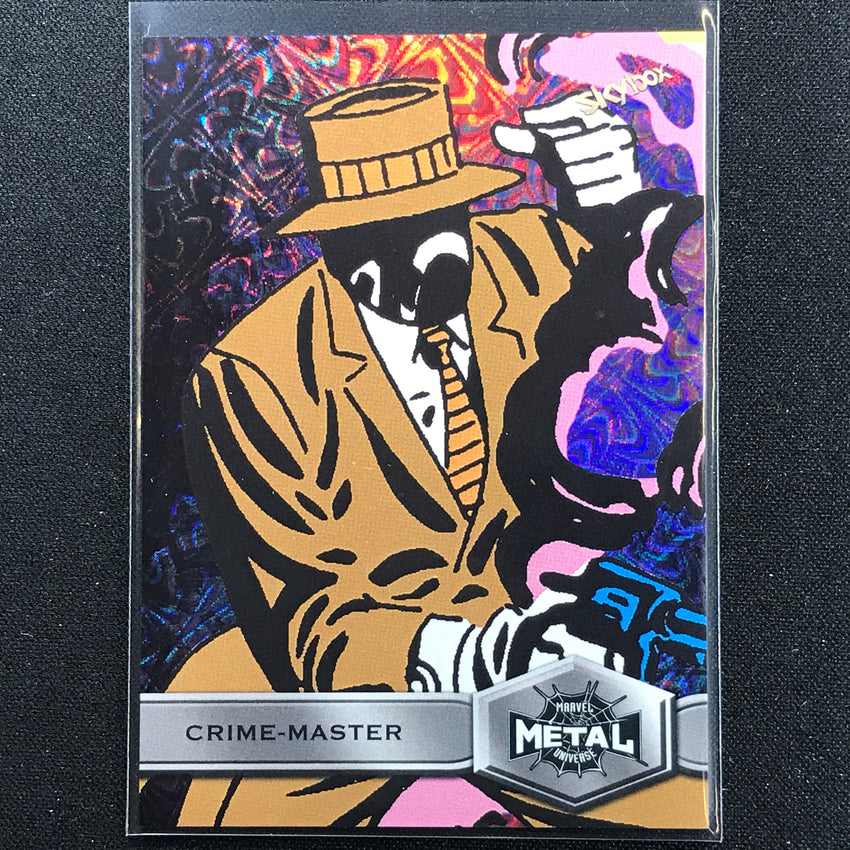 2021-2022 Marvel Spider-Man Metal Universe CRIME MASTER Series Grandiose #120