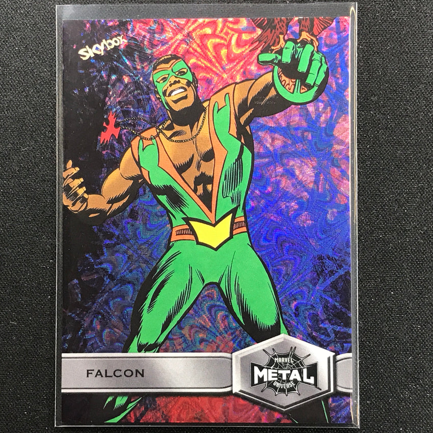 2021-2022 Marvel Spider-Man Metal Universe FALCON High Series Grandiose #126