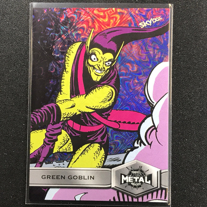 2021-2022 Marvel Spider-man Metal Universe Green Goblin Series Grandiose No 129