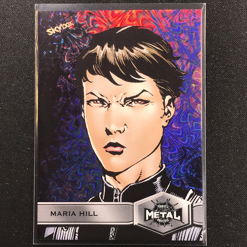 2021-2022 Marvel Spider-Man Metal Universe MARIA HILL High Series Grandiose #148