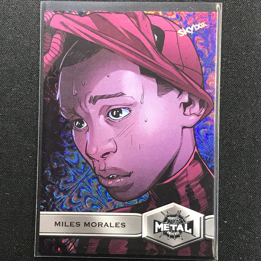 2021-2022 Marvel Spider-man Metal Universe Miles Morales Series Grandiose No 152
