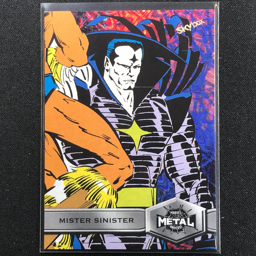 2021-2022 Marvel Spider-man Metal Universe Mister Sinister Series Grandiose No 153