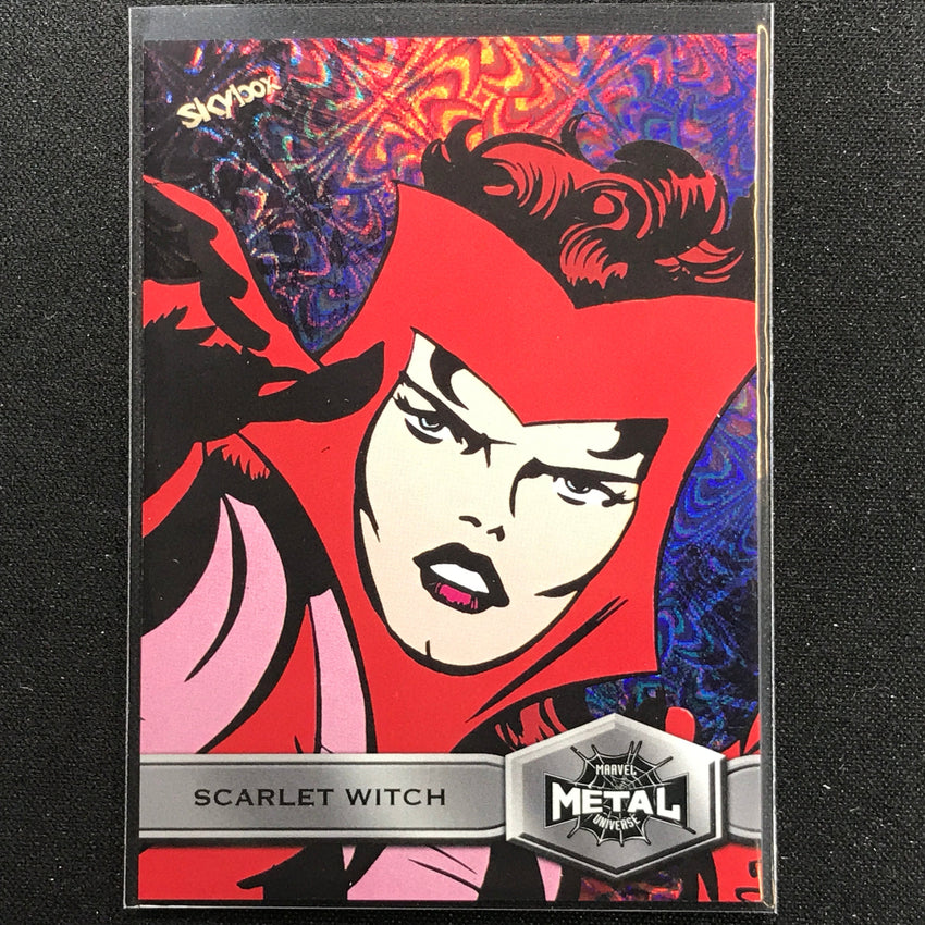 2021-2022 Marvel Spider-man Metal Universe Scarlet Witch Series Grandiose No 172