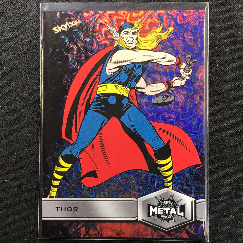 2021-2022 Marvel Spider-man Metal Universe Thor High Series Grandiose No 189
