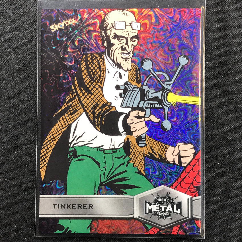 2021-2022 Marvel Spider-man Metal Universe Tinkerer High Series Grandiose No 190