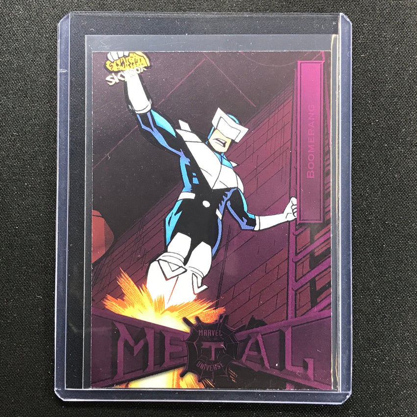 2021-2022 Marvel Spider-man Metal Universe Boomerang Light Fx Pink 52/75