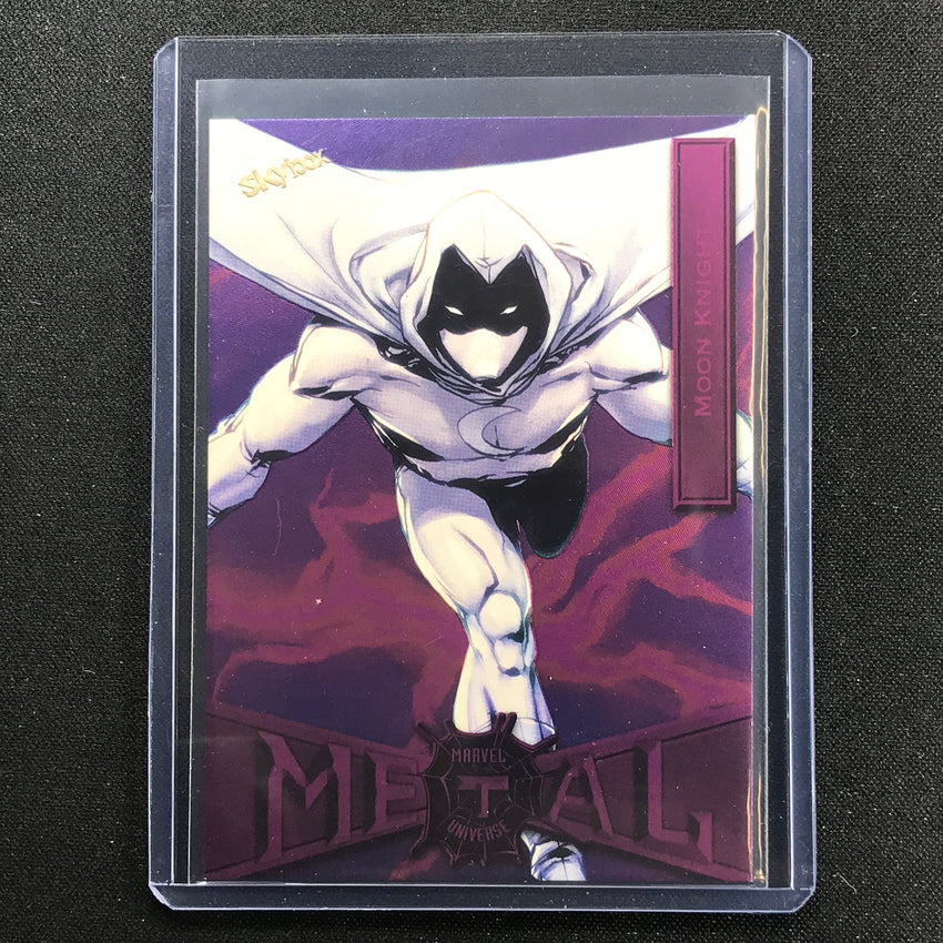 2021-2022 Marvel Spider-man Metal Universe Moon Knight Light Fx Pink 71/75