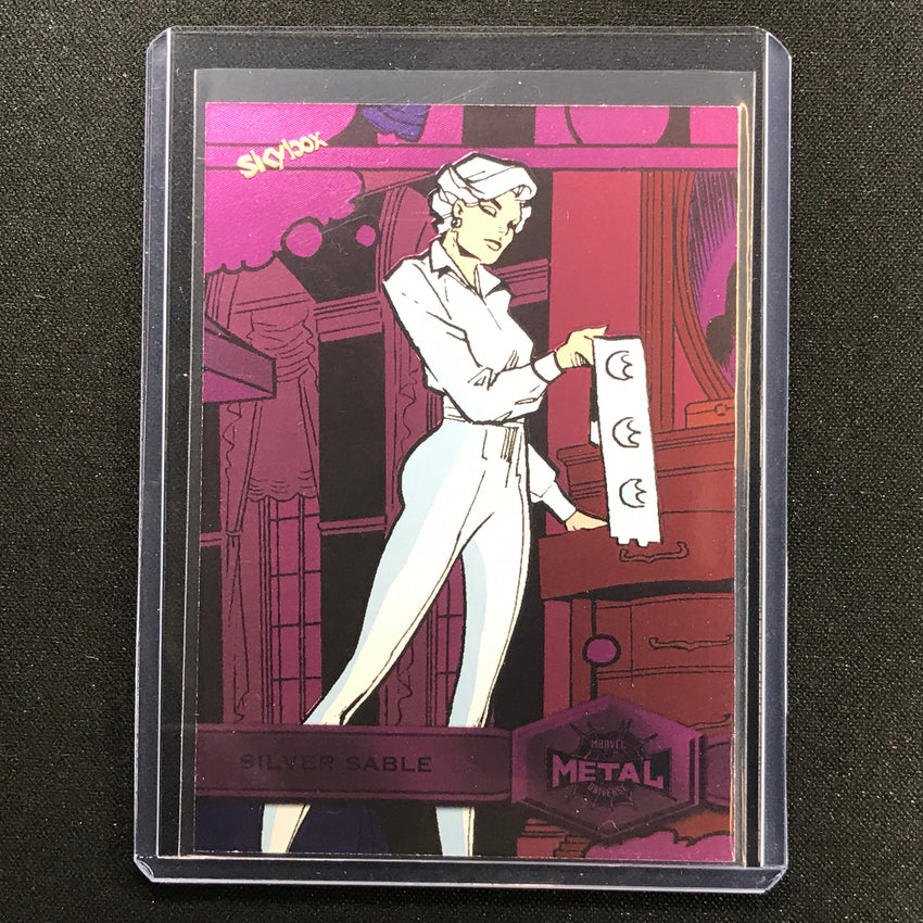 2021-2022 Marvel Spider-man Metal Universe Silver Sable High Series Pink 43/75