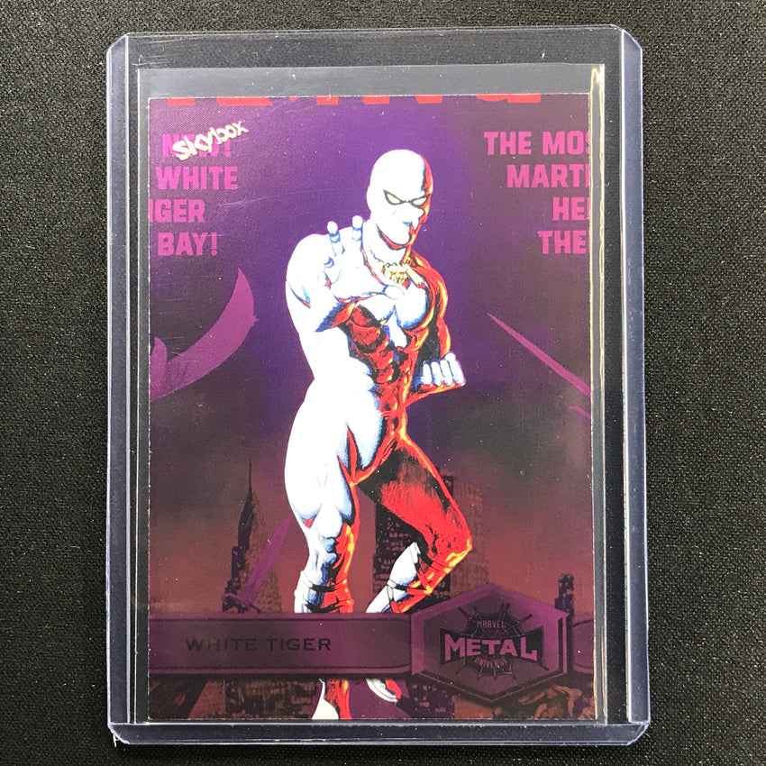 2021-2022 Marvel Spider-man Metal Universe White Tiger High Series Pink 66/75