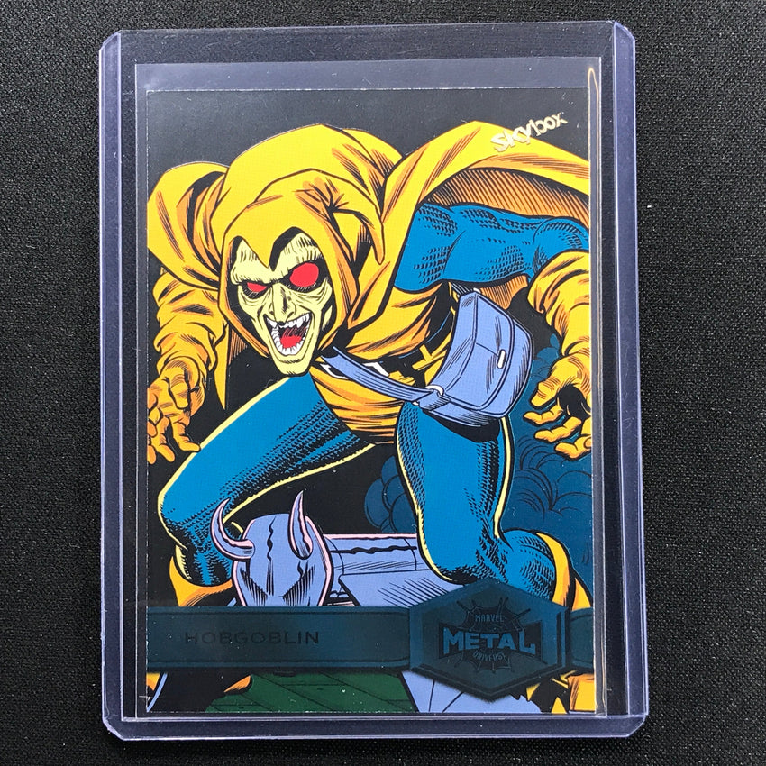 2021-2022 Marvel Spider-man Metal Universe Hobgoblin Series Turquoise 22/50