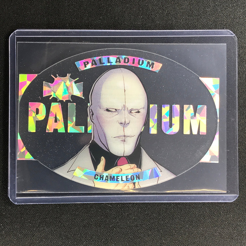 2021-2022 Marvel Spider-Man Metal Universe CHAMELEON Palladium Acetate #6