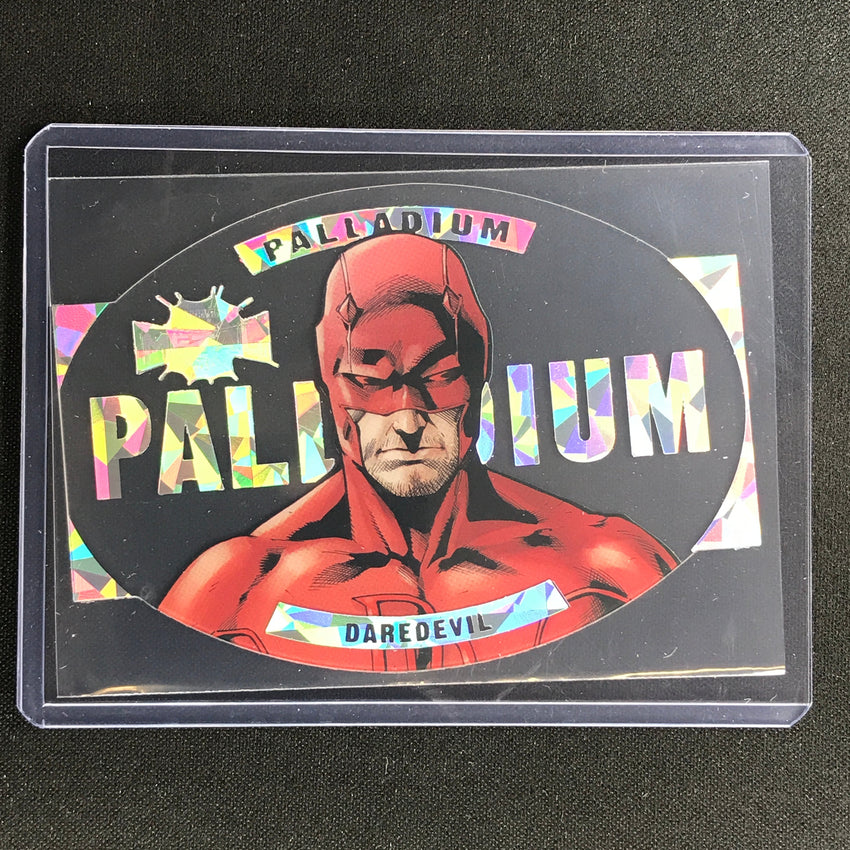 2021-2022 Marvel Spider-man Metal Universe Daredevil Palladium Acetate No 7