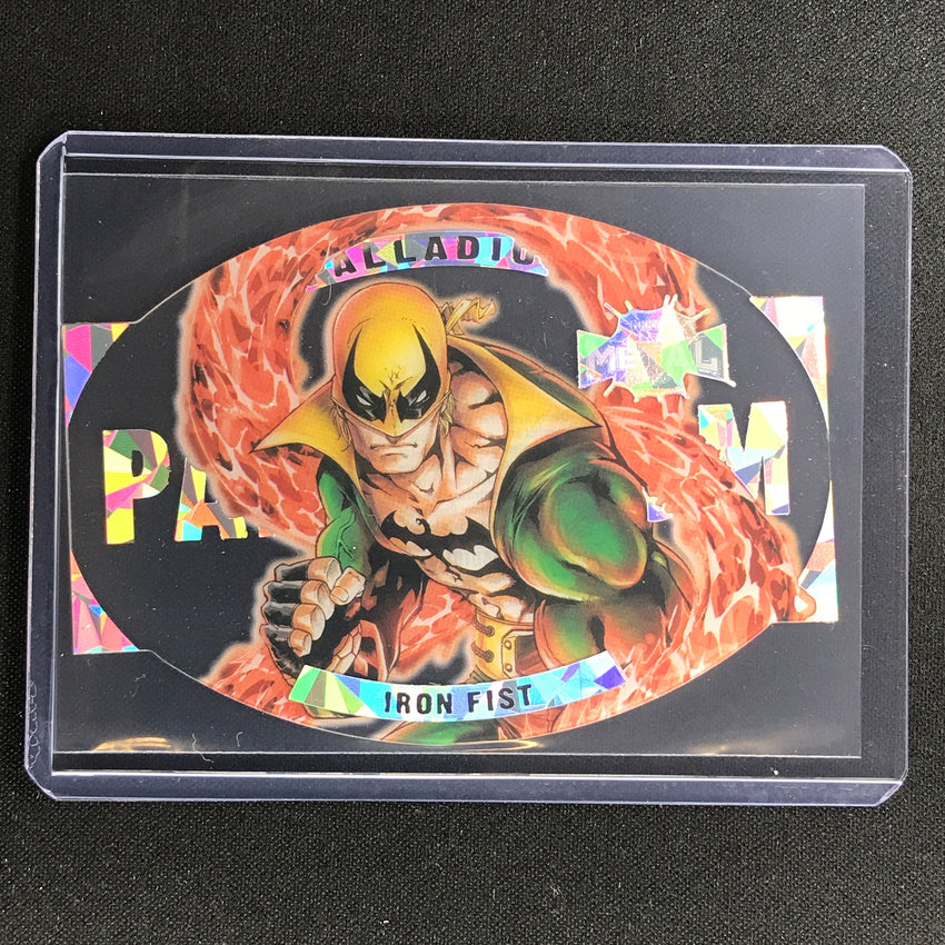 2021-2022 Marvel Spider-Man Metal Universe IRON FIST Palladium Acetate #16