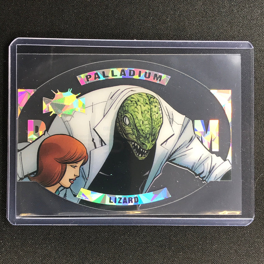 2021-2022 Marvel Spider-Man Metal Universe LIZARD Palladium Acetate #21