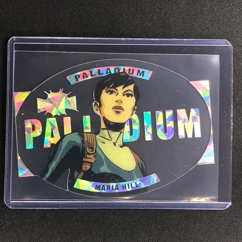2021-2022 Marvel Spider-Man Metal Universe MARIA HILL Palladium Acetate #23