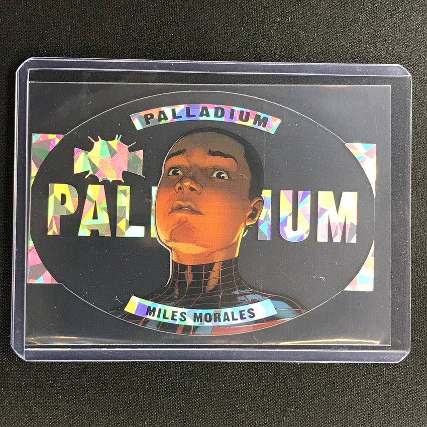 2021-2022 Marvel Spider-Man Metal Universe MILES MORALES Palladium Acetate #25