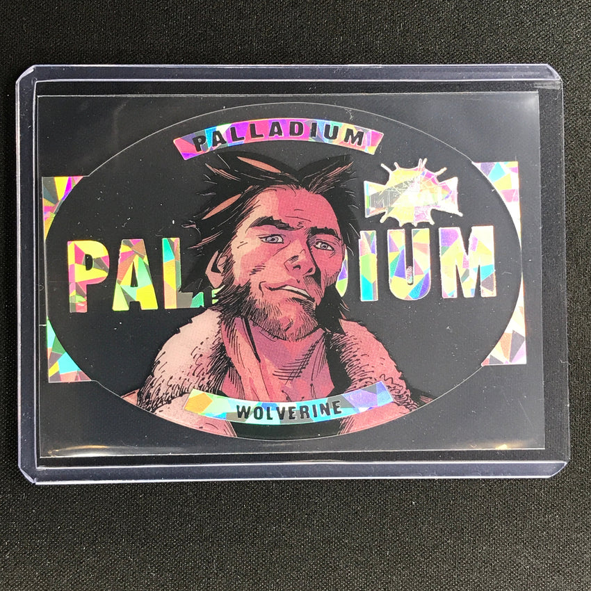 2021-2022 Marvel Spider-Man Metal Universe WOLVERINE Palladium Acetate #49