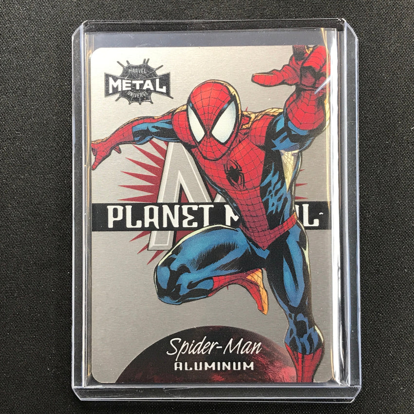 2021-2022 Marvel Spider-man Universe Spider-man Planet Metal Aluminum No 19 B